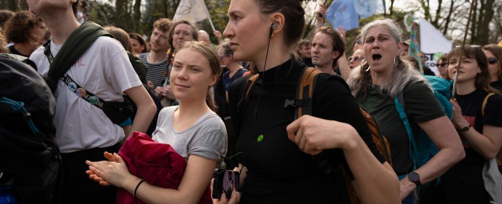 Greta Thunberg arrested in The Hague