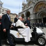 In Venice the Pope meets prisoners and warns about preserving