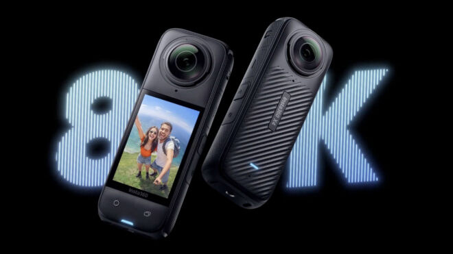 Insta360 X4 camera capable of shooting 8K video was introduced