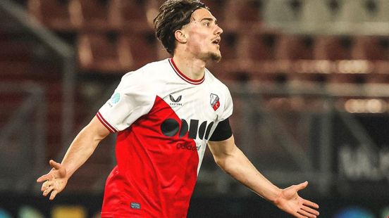 Jong FC Utrecht loses its lead in injury time against