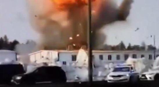 Kamikaze attack Images from Tatarstan caused a stir Successive explosions