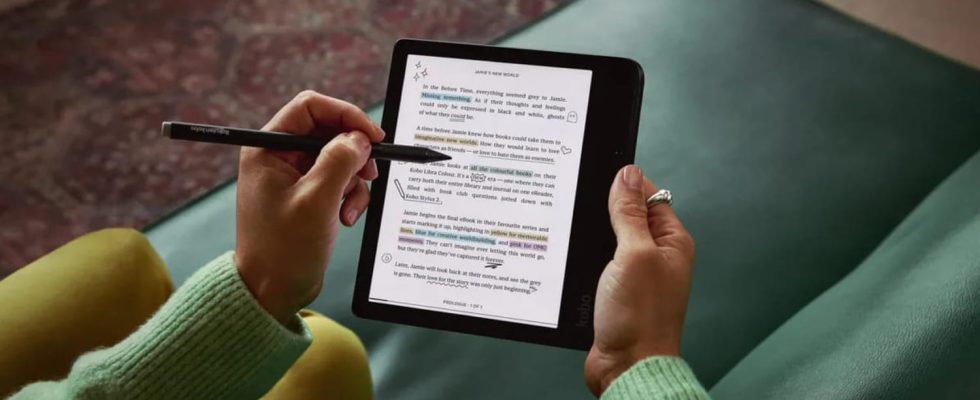 Kobo unveils its very first color e readers