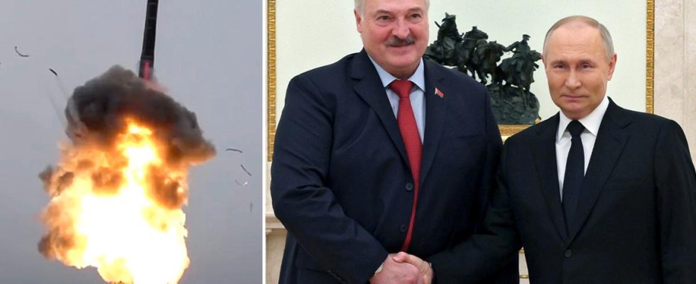 Lukashenko threatens NATO with Russian nuclear weapons