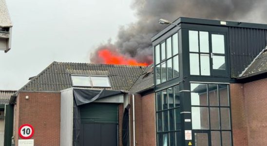Major fire at Wouters slaughterhouse Difficult to extinguish cannot enter