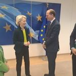 Meeting with von der Leyen Giansanti Copa to ask for more