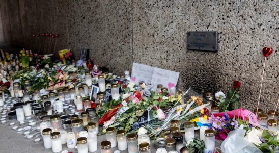 Memorial in Skarholmen after fatal shooting