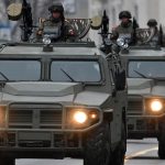 Military parades in western Russia are cancelled