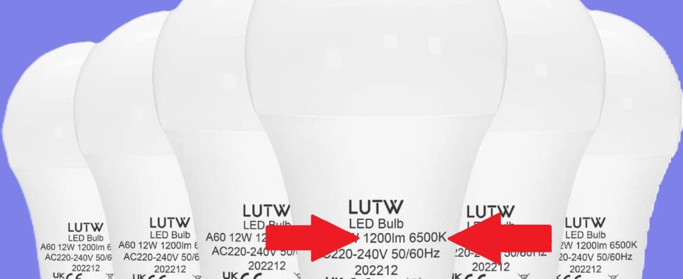 Need an LED bulb Look carefully at these two pieces