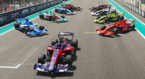 Next show Abu Dhabi Autonomous Racing League A2RL begins
