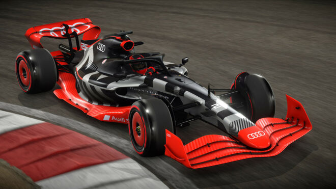 Nico Hulkenberg became the first pilot of the Audi F1