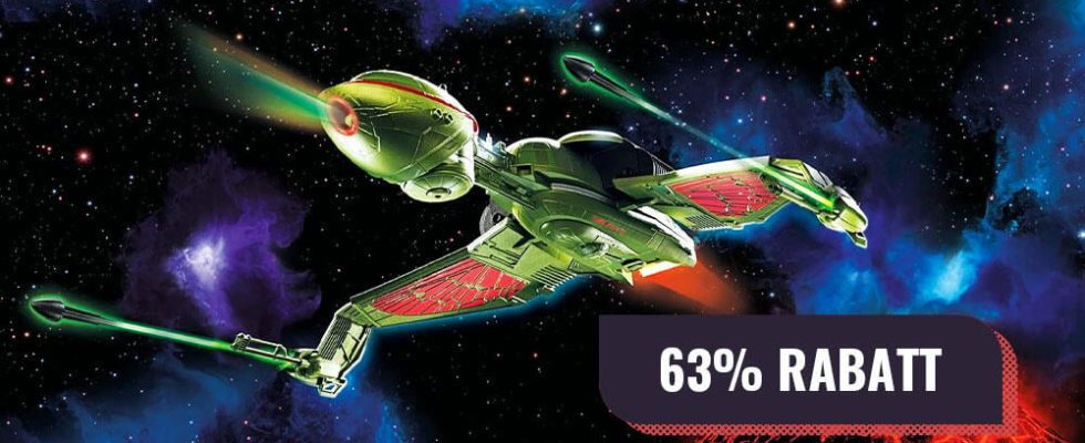 Playmobil spaceship over half discounted the Spaceship Enterprise complete