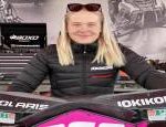 Saga Forsell switched from balance beam gymnastics to snowcross Im