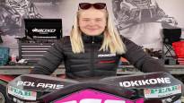 Saga Forsell switched from balance beam gymnastics to snowcross Im