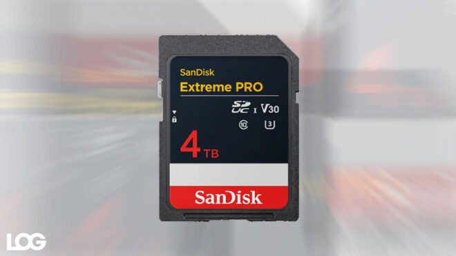 SanDisk Extreme Pro 4TB SD card which broke the capacity