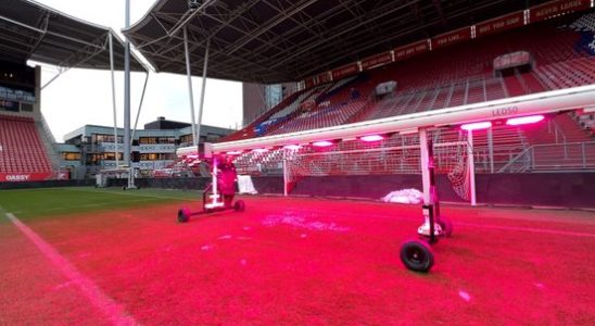 Special lamps that should help FC Utrecht are no longer