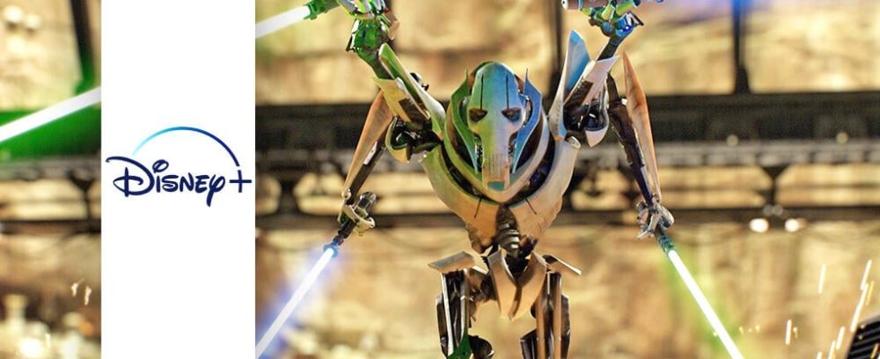 Star Wars series with General Grievous and Darth Vader is