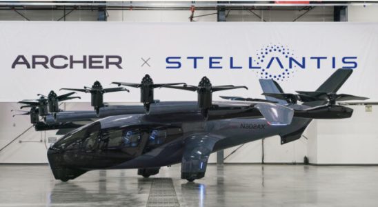 Stellantis expands collaboration with flying taxi manufacturer Archer