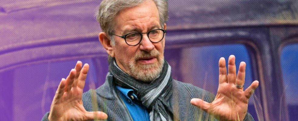 Steven Spielberg was saved from being fired from his most