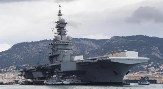 The French aircraft carrier Charles de Gaulle deployed under the aegis of