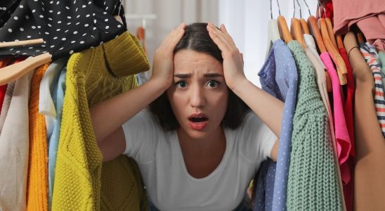 This habit you have when putting away your clothes may