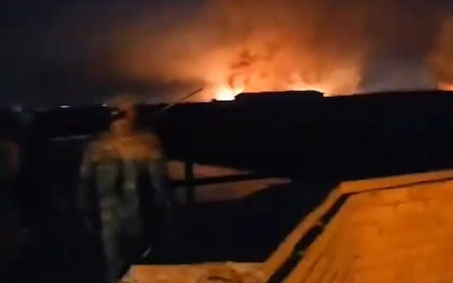 US air strike on Hashd al Shaabi headquarters in Iraq