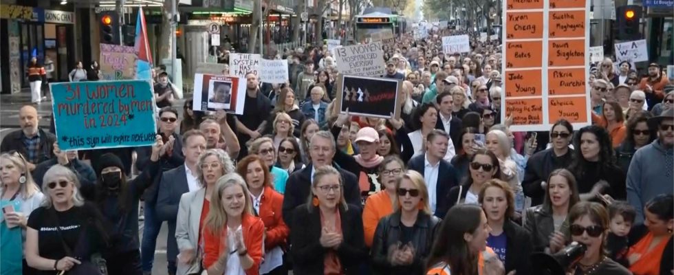 Violence against women national crisis in Australia