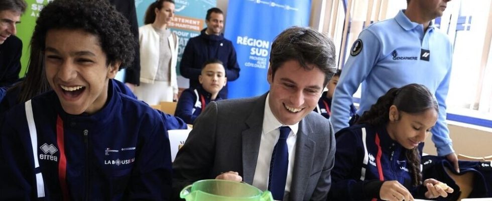 in Nice the Prime Minister praises the experiment with educational