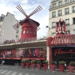 in Paris the wings of the Moulin Rouge fell without