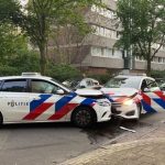 112 news Police cars collide during pursuit Overvecht unrest in