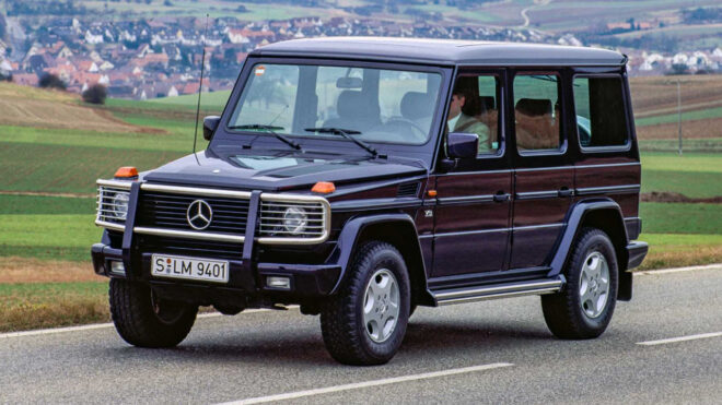 80 percent of Mercedes Benz G Class models produced are alive