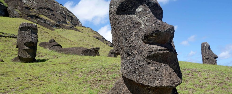 A recent discovery on Easter Island and its famous statues