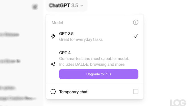 Ad hoc Chat feature is available for ChatGPT