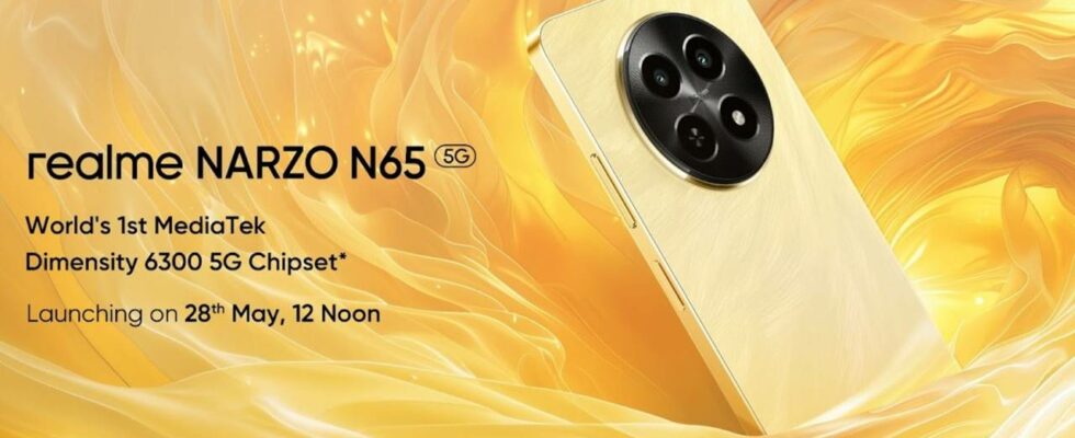 Affordable Realme Phone Narzo N65 Features and Price Announced