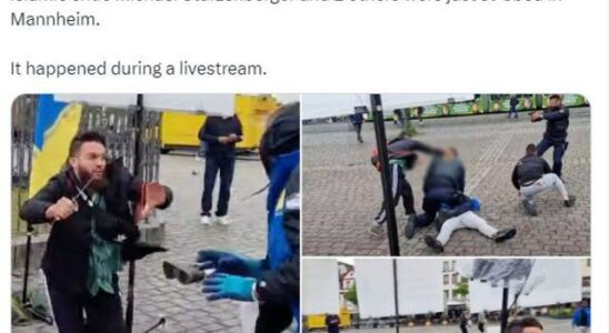 Anti Islamic politician stabbed on live broadcast The images shook Germany
