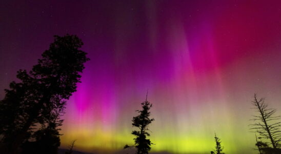Aurora Borealis in Idaho USA