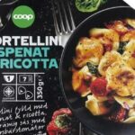 Coop recalls Tortellini with spinach ricotta