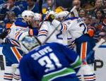 Edmonton withstood Vancouvers Kir and advanced to the NHL conference