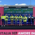 Emilia Romagna flood at the Giro dItalia Aspi and Police