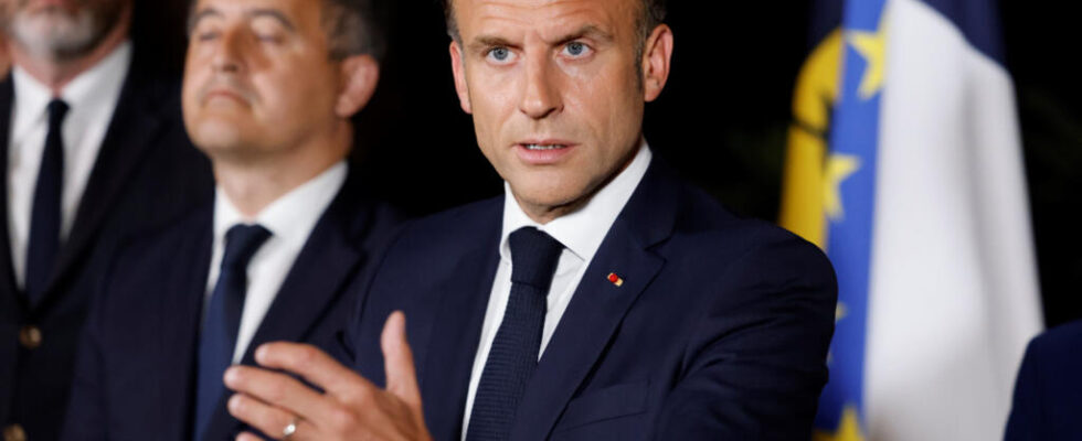 Emmanuel Macron says he is ready for a referendum on