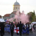 Georgia in Gori the difficult mobilization against the law on