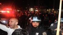 Hundreds of New York police officers stormed Columbia University