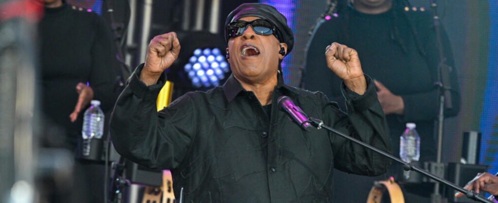 In Accra American artist Stevie Wonder becomes a Ghanaian citizen