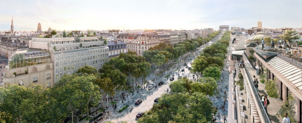 In Paris the Avenue des Champs Elysees should begin a transformation