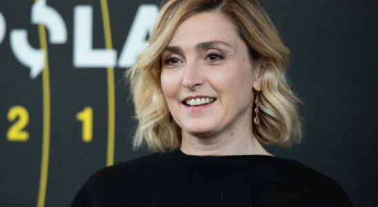 Julie Gayet looks like a modern day princess with her ultra