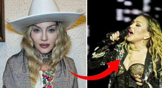 Madonna urged fans to undress during her concert