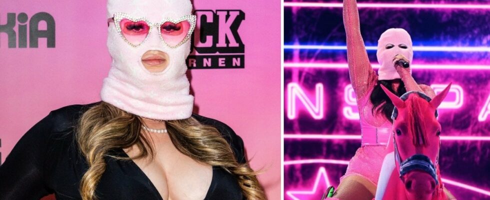 Miss Snusk reveals then she takes off her mask