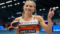 Nathalie Blomqvist broke the 33 year old Finnish record Sport