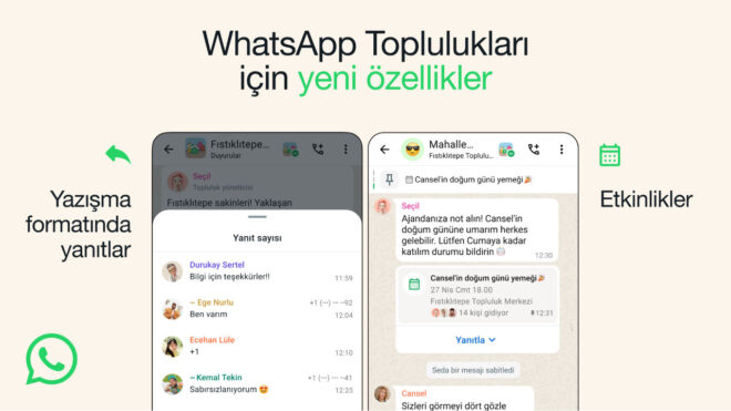 New features are available for WhatsApp Communities