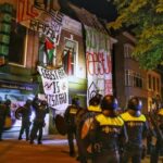 Police end illegal party in Utrecht squat and arrest 5