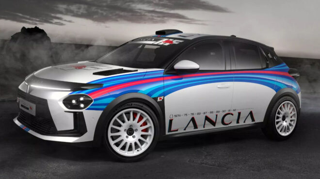 Rally inspired Lancia Ypsilon HF unveiled